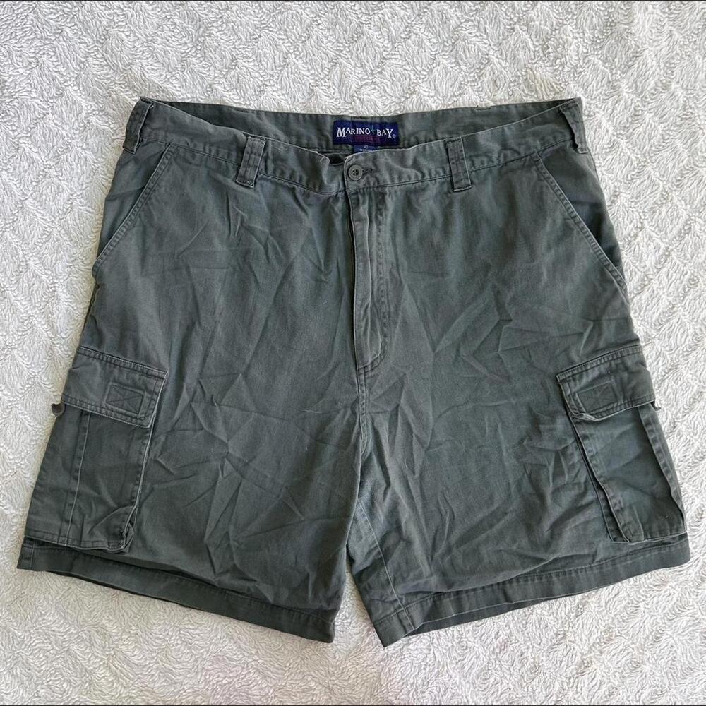 Vintage 90s Highrise Cargo Dad shorts